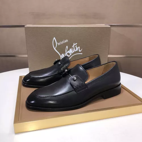 Christian Louboutin Leather Shoes For Men #1367035 $112.00 USD, Wholesale Replica Christian Louboutin Leather Shoes