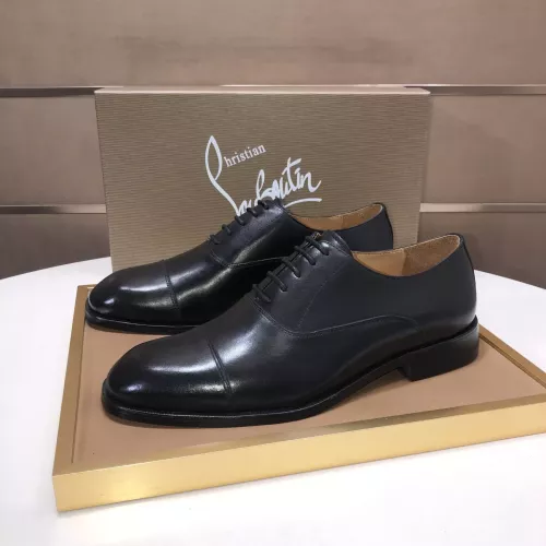 Christian Louboutin Leather Shoes For Men #1367037 $112.00 USD, Wholesale Replica Christian Louboutin Leather Shoes
