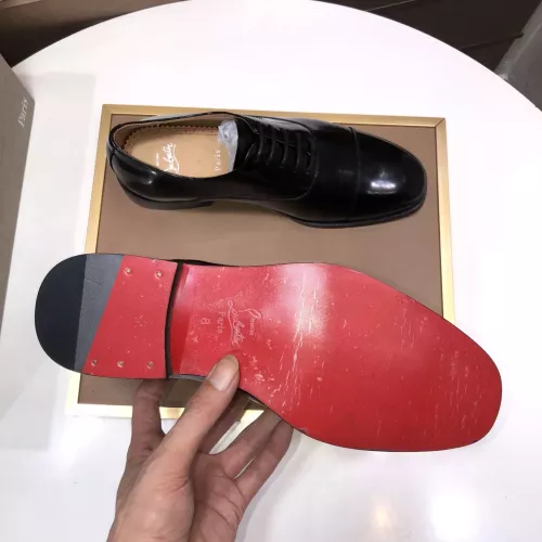 Replica Christian Louboutin Leather Shoes For Men #1367038 $112.00 USD for Wholesale