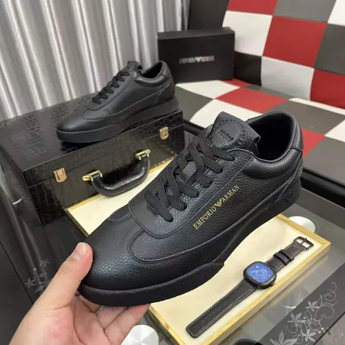 Armani Casual Shoes For Men #1367056 $85.00 USD, Wholesale Replica Armani Casual Shoes