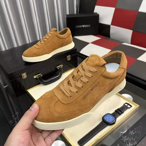 Armani Casual Shoes For Men #1367057 $85.00 USD, Wholesale Replica Armani Casual Shoes