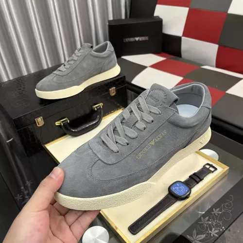 Armani Casual Shoes For Men #1367060 $85.00 USD, Wholesale Replica Armani Casual Shoes