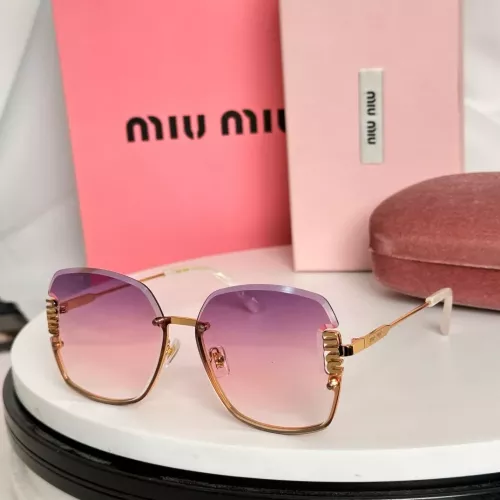 MIU MIU AAA Quality Sunglasses #1367077 $60.00 USD, Wholesale Replica MIU MIU AAA Sunglasses