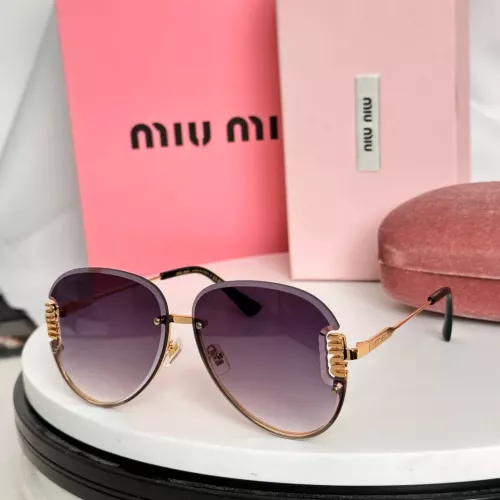 MIU MIU AAA Quality Sunglasses #1367085 $60.00 USD, Wholesale Replica MIU MIU AAA Sunglasses