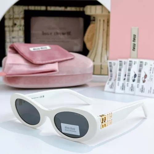 MIU MIU AAA Quality Sunglasses #1367094 $64.00 USD, Wholesale Replica MIU MIU AAA Sunglasses
