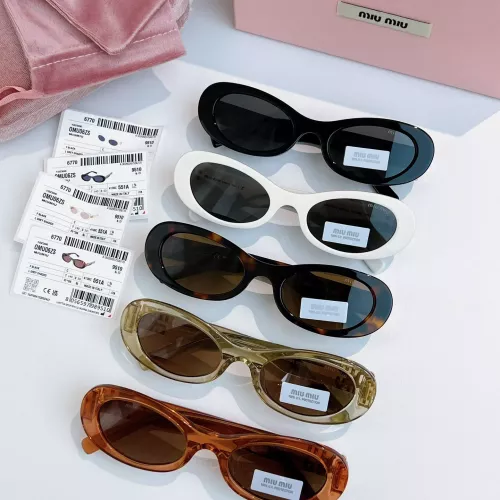 Replica MIU MIU AAA Quality Sunglasses #1367094 $64.00 USD for Wholesale