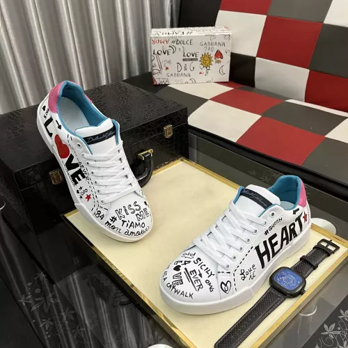Dolce &amp; Gabbana D&amp;G Casual Shoes For Men #1367111 $88.00 USD, Wholesale Replica Dolce &amp; Gabbana D&amp;G Casual Shoes