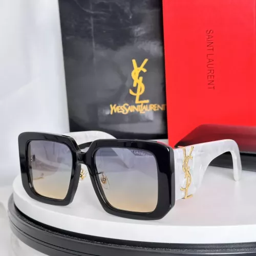 Yves Saint Laurent YSL AAA Quality Sunglasses #1367115 $60.00 USD, Wholesale Replica Yves Saint Laurent YSL AAA Quality Sunglasses
