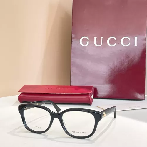 Gucci Fashion Goggles In Gold #1367132