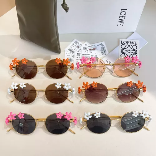 Replica LOEWE AAA Quality Sunglasses #1367166 $60.00 USD for Wholesale