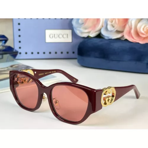 Gucci AAA Quality Sunglasses #1367181
