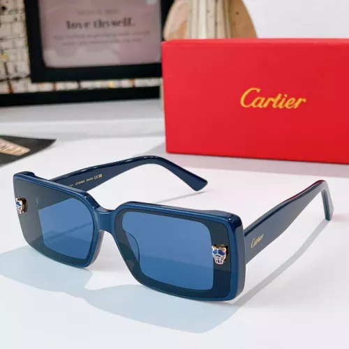 Cartier AAA Quality Sunglassess #1367187 $60.00 USD, Wholesale Replica Cartier AAA Quality Sunglassess