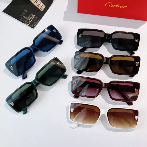 Replica Cartier AAA Quality Sunglassess #1367187 $60.00 USD for Wholesale