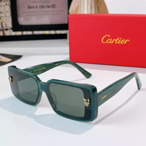 Cartier AAA Quality Sunglassess #1367188 $60.00 USD, Wholesale Replica Cartier AAA Quality Sunglassess
