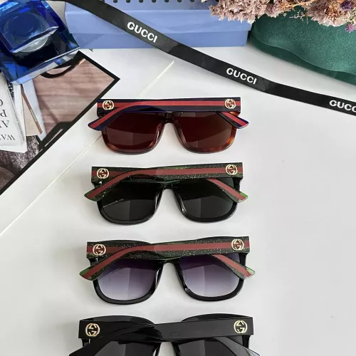 Replica Gucci AAA Quality Sunglasses #1367223 $56.00 USD for Wholesale