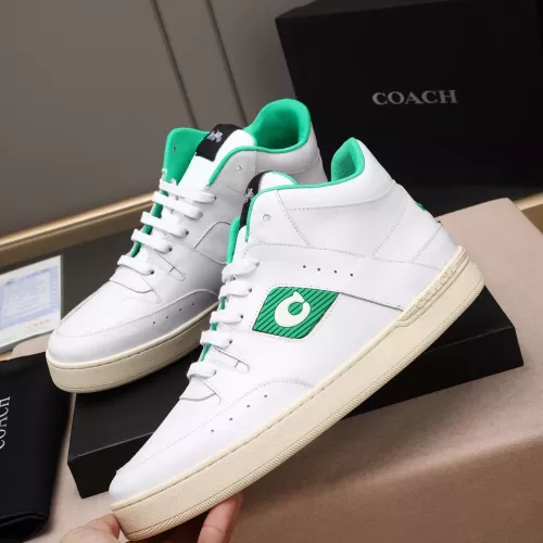 Replica Coach High Tops Shoes For Men #1367259 $85.00 USD for Wholesale