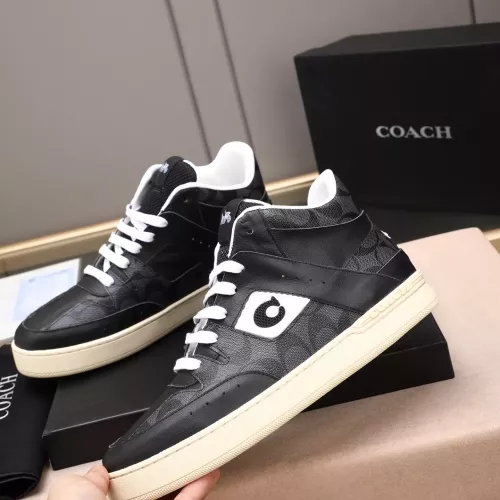 Replica Coach High Tops Shoes For Men #1367261 $85.00 USD for Wholesale