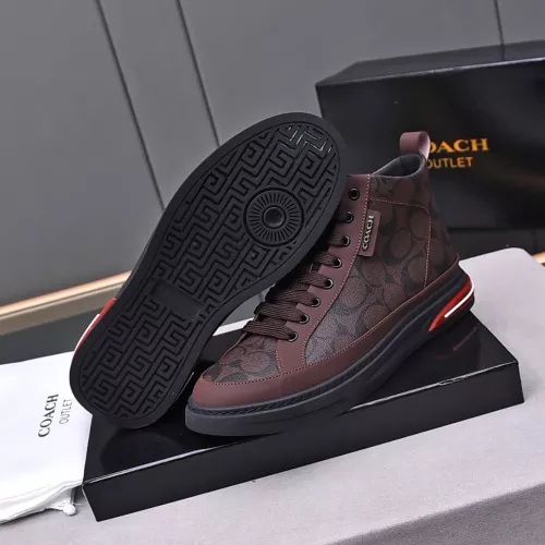 Replica Coach High Tops Shoes For Men #1367263 $85.00 USD for Wholesale