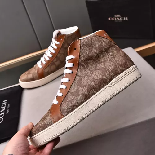 Replica Coach High Tops Shoes For Men #1367265 $88.00 USD for Wholesale