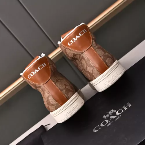 Replica Coach High Tops Shoes For Men #1367265 $88.00 USD for Wholesale