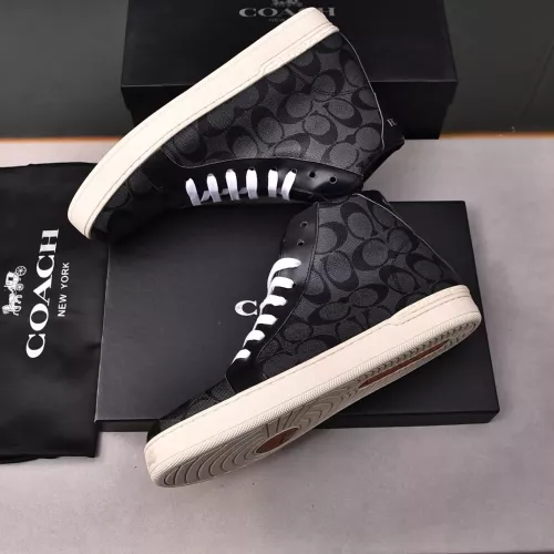 Replica Coach High Tops Shoes For Men #1367266 $88.00 USD for Wholesale