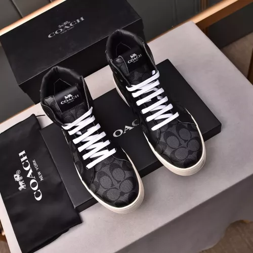 Replica Coach High Tops Shoes For Men #1367266 $88.00 USD for Wholesale