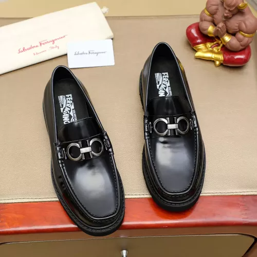 Salvatore Ferragamo Leather Shoes For Men #1367302 $96.00 USD, Wholesale Replica Salvatore Ferragamo Leather Shoes