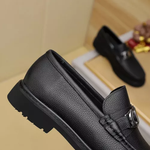Replica Salvatore Ferragamo Leather Shoes For Men #1367303 $96.00 USD for Wholesale