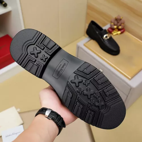 Replica Salvatore Ferragamo Leather Shoes For Men #1367304 $96.00 USD for Wholesale