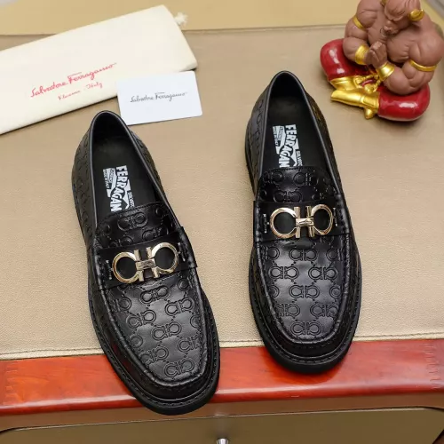 Salvatore Ferragamo Leather Shoes For Men #1367306 $96.00 USD, Wholesale Replica Salvatore Ferragamo Leather Shoes