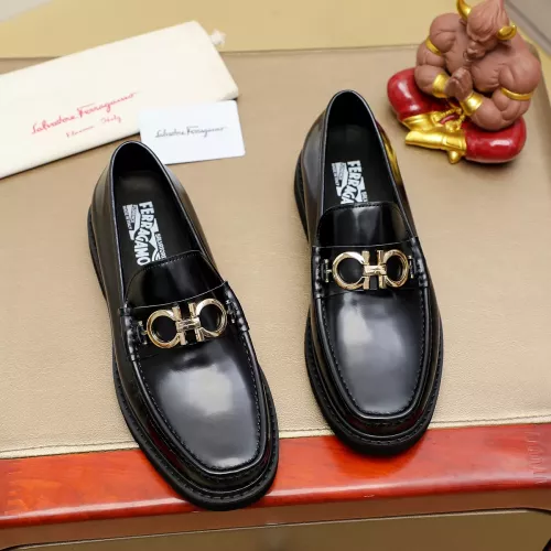 Salvatore Ferragamo Leather Shoes For Men #1367307 $96.00 USD, Wholesale Replica Salvatore Ferragamo Leather Shoes
