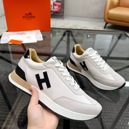 Replica Hermes Casual Shoes For Men #1367345 $82.00 USD for Wholesale