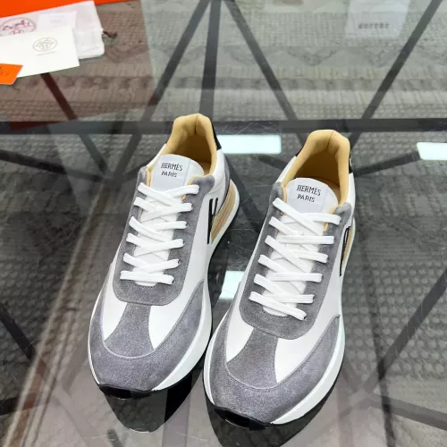 Replica Hermes Casual Shoes For Men #1367346 $82.00 USD for Wholesale