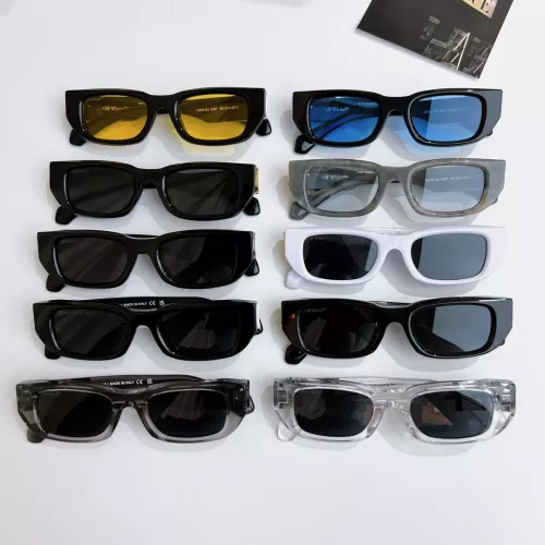 Replica Off-White AAA Quality Sunglasses #1367384 $64.00 USD for Wholesale