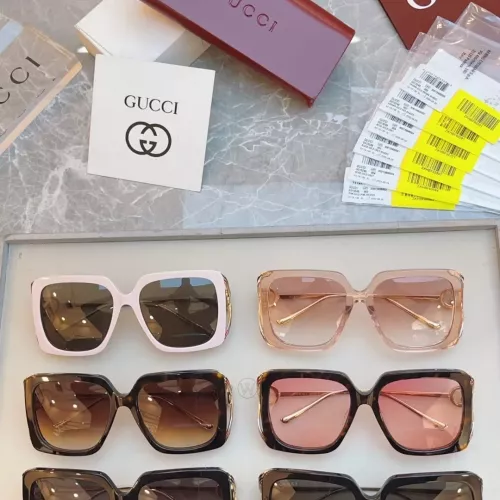 Replica Gucci AAA Quality Sunglasses #1367442 $56.00 USD for Wholesale