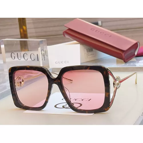 Gucci AAA Quality Sunglasses #1367443 $56.00 USD, Wholesale Replica Gucci AAA Quality Sunglasses