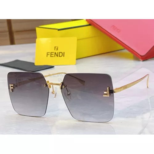 Fendi AAA Quality Sunglasses #1367479 $60.00 USD, Wholesale Replica Fendi AAA Quality Sunglasses