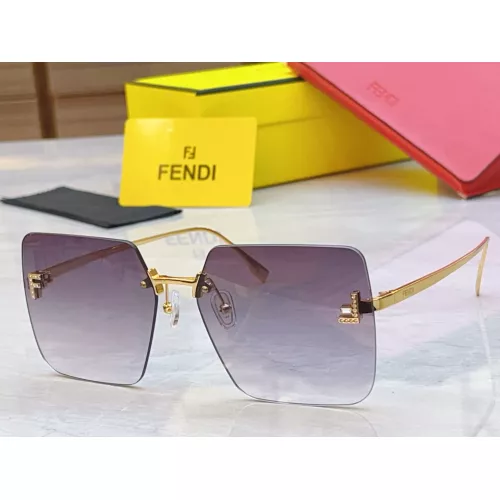 Fendi AAA Quality Sunglasses #1367480 $60.00 USD, Wholesale Replica Fendi AAA Quality Sunglasses