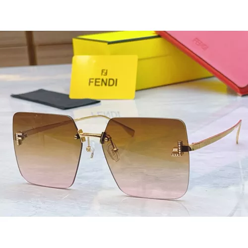 Fendi AAA Quality Sunglasses #1367482 $60.00 USD, Wholesale Replica Fendi AAA Quality Sunglasses