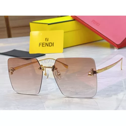 Fendi AAA Quality Sunglasses #1367483 $60.00 USD, Wholesale Replica Fendi AAA Quality Sunglasses