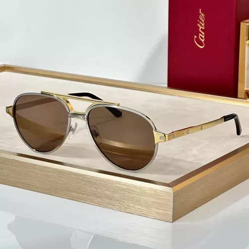 Cartier AAA Quality Sunglassess #1367506 $68.00 USD, Wholesale Replica Cartier AAA Quality Sunglassess