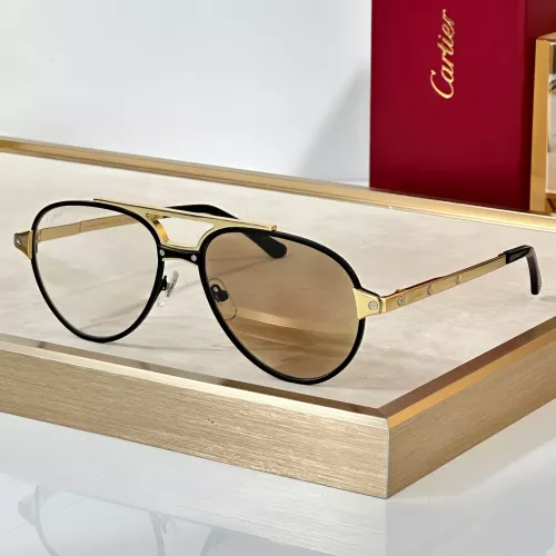 Cartier AAA Quality Sunglassess #1367510 $80.00 USD, Wholesale Replica Cartier AAA Quality Sunglassess