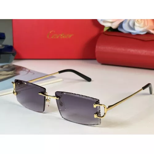 Cartier AAA Quality Sunglassess #1367519 $60.00 USD, Wholesale Replica Cartier AAA Quality Sunglassess