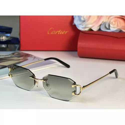 Cartier AAA Quality Sunglassess #1367525 $60.00 USD, Wholesale Replica Cartier AAA Quality Sunglassess