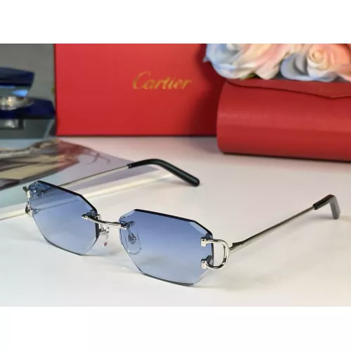 Cartier AAA Quality Sunglassess #1367526 $60.00 USD, Wholesale Replica Cartier AAA Quality Sunglassess