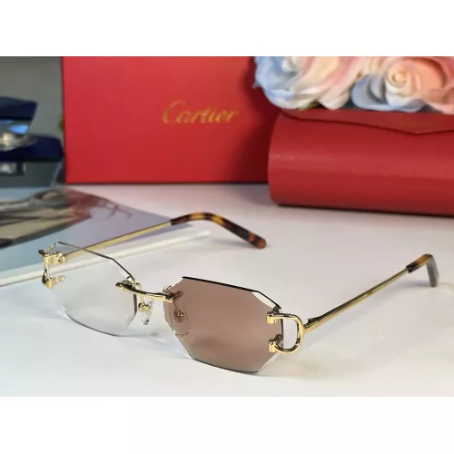 Cartier AAA Quality Sunglassess #1367529 $68.00 USD, Wholesale Replica Cartier AAA Quality Sunglassess