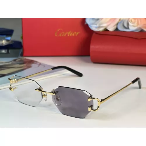 Cartier AAA Quality Sunglassess #1367532 $68.00 USD, Wholesale Replica Cartier AAA Quality Sunglassess