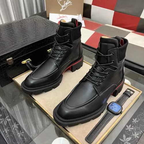 Replica Christian Louboutin Boots For Men #1367538 $155.00 USD for Wholesale