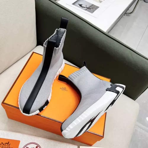 Replica Hermes Boots For Men #1367591 $102.00 USD for Wholesale