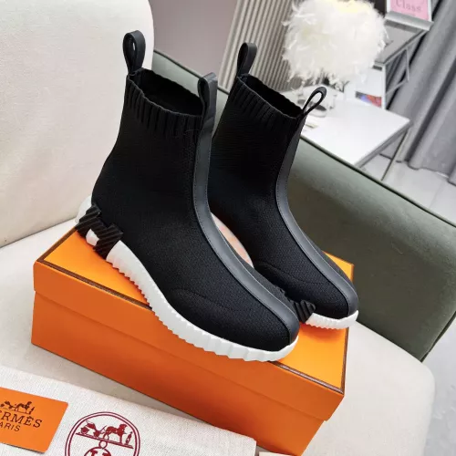 Replica Hermes Boots For Men #1367595 $102.00 USD for Wholesale